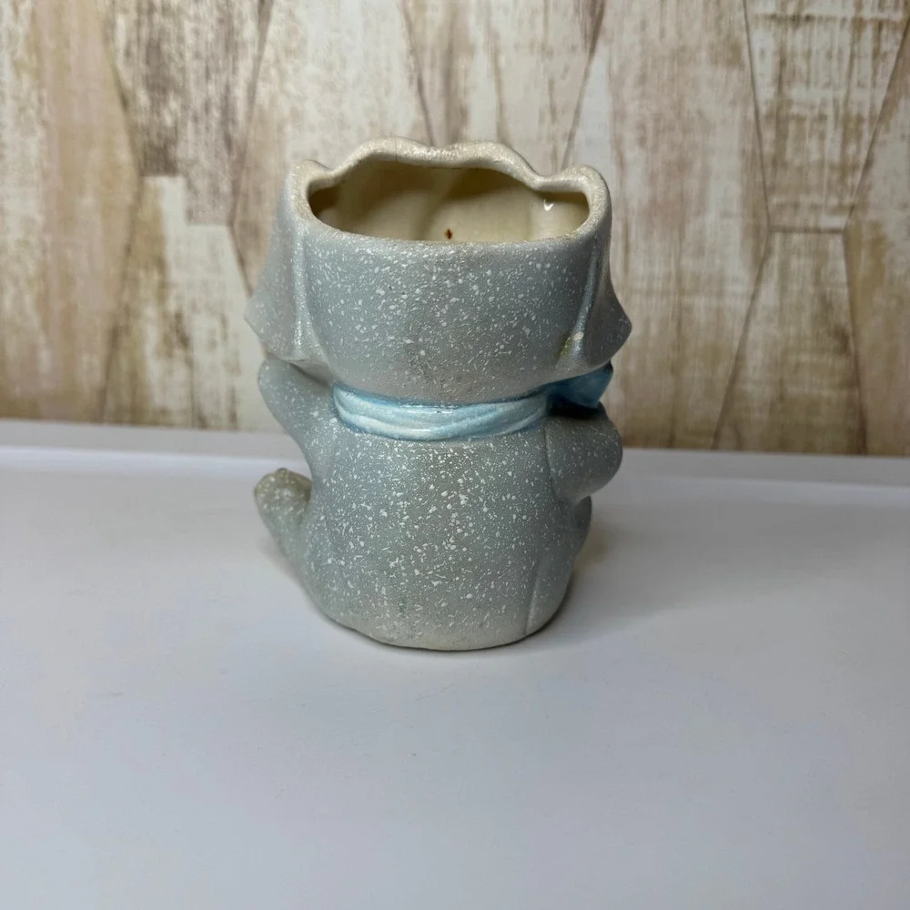 Vintage Elephant Planter‎ Pot Holder Baby Decor Nursery MCM